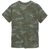 Kidsworld T-Shirt "in cooler Tarnoptik" Kurzarm, stylischer Allover-Druck