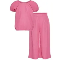 Kidsworld Shirt & Hose "Set: Carmen-Top + Hose" Set, 2, 2 Stk. Ganzes Outfit: Shirt mit Raglanärmeln und Hose