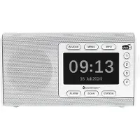 Soundmaster DAB900WE, Tragbar, Analog & Digital, DAB+, FM, 5 W, LCD, 10,9 cm (4.3")