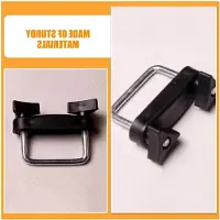 Markenlos Dachgepäckträgerklemme Auto Schraubklemme aus robustem Material universelle Gepäckträgerbefestigung für Kfz Dachträger 8 cm Innendurchmesser