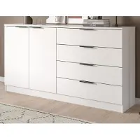 Inn.Furn Sideboard "Swan" in weiß Kommode 148 x 80 cm