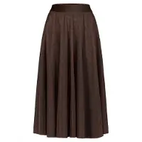 Zero Tüllrock mit elastischem Bund in Chocolate Plum | Gr.: 38
