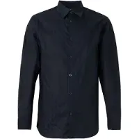 Armani Exchange für Herren. XM001587AF16631UB101 Hemd Regular Fit navy (XXL), Lässig, Baumwolle, Klassisch, Langarm, Marine