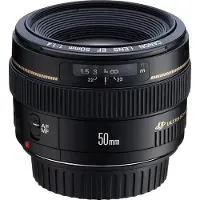 Canon EF 50mm f/1.4 USM, Standard, SLR, 7/6, EF, Micro USM, Schwarz