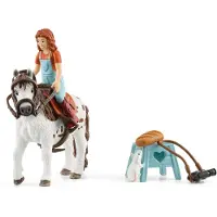 Schleich HORSE CLUB 42518, Horse with rider, Horses, 5 Jahr(e), Mehrfarbig, Kunststoff