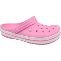 Crocs Crocband 11016-62P, Badelatschen, Damen, Rosa, Größe: 37/38