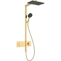 Hansgrohe Raindance Alive Q Showerpipe 210/340 1jet mit ShowerSelect Comfort, Polished Gold Optic