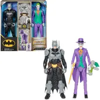Spin Master DC Comics Batman Adventures Batman vs The Joker Action-Figuren 2er Set, 30 cm, 4 Jahr(e), Mehrfarbig