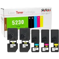 OBV Kyocera TK-5230 kompatible Toner 5er Sparset - M5521cdn M5521cdw P5021cdn