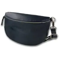 Toscanto Leder Gürteltasche Tasche blau, dunkelblau ca. 29cm | Gr.: onesize
