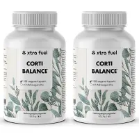XTRA FUEL Corti Balance - Cortisol Nährstoffmix mit Ashwagandha, Rhodiola & Vitamin B6 246 g Kapseln