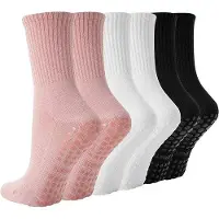 OEM Antislip-Pilates-Slipper für Damen, Yoga-Slipper, klassische Tanz, Größe 36-40, antislip, für Krankenhaus, Fitnessstudio, Tanzstöcke