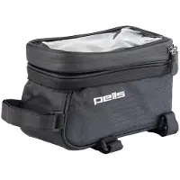 Pells Rahmentasche Gibbo 1,8 l mit Handytasche 7 Zoll Schwarz