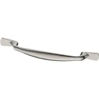 Markenlos 10 Schrankgriffe, 96 mm Bohrlochabstand, gebürstetes Satin-Nickel Möbelgriff für Türen, Kommoden, Küchen, Truhen, Schränke
