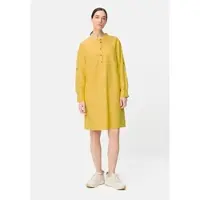 Camel active Kleid mit Stehkragen in Gelb | Gr.: M