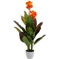 Kare design Künstliche Zimmerpflanze "Deko-Pflanze Canna Lily" 115 oder 165 cm Höhe