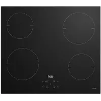 Beko HII64401QT Schwarz Integriert 60 cm Zonen-Induktionskochfeld 4 Zone(n)