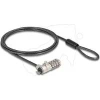 Navilock Laptop Schloss mit Zahlenschloss für HP Nano Slot - Kohlenstoffstahlkabel (20967)