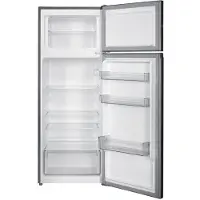 Oceanic OCEAF2D206S3 2-türiger Kühl-Gefrierschrank 206 L Silber, statische Kühlung, 40 dB, 4-Sterne-Gefrierfach