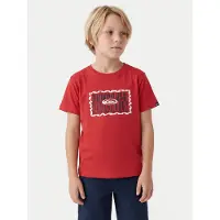 Quiksilver T-Shirt Ev Gotam Foam EQKZT03568 Rot Regular Fit 36