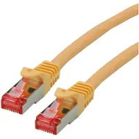 Roline Patchkabel Cat.6 S/FTP (PiMF), Component Level, LSOH, gelb, 5 m