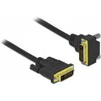 DeLOCK 85895, 3 m, DVI-D, DVI-D, Männlich, Männlich, Schwarz