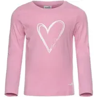 Kangaroos Langarmshirt "für kleine Mädchen", süßer Logo-Druck
