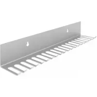 DeLOCK Kabelhalterung 318 x 65 mm zur Wandmontage grau