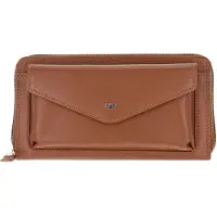 Golden Head Leder Geldbörse Polo RFID Protect RV-Damenbörse 2830 Cognac braun