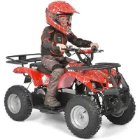 HECHT 56100 Kinder Quad Elektro | 1000W | bis 25km/h | bis 65kg | Scheibenbremsen | 36V | 12Ah Akku