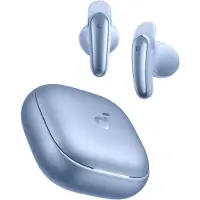 Soundcore Liberty Buds, kabellose In-Ear-Kopfhörer, halb offen, mit Geräuschunterdrückung (ANC), Akkulaufzeit 30 Stunden, Bluetooth 6.1, blau