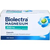 Hermes Arzneimittel GmbH Biolectra Magnesium 300 mg Kapseln 100 St