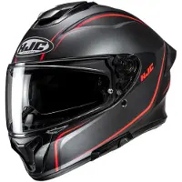 HJC C71 Quez MC1F Integralhelm unisex Polycarbonat schwarz matt, S