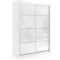 ALTDECOR Schwebetürenschrank, Kleiderschrank mit LED VIVONA-2 - 160x216