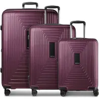 Redolz Essentials 14 4 Rollen Kofferset 3-teilig mit Dehnfalte