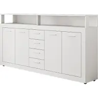 Lookway Kommode ROMANO mit Schubladen, Weiß