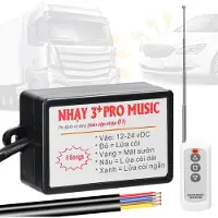 Lixada Car Horn Controller Electric Horn Speaker Sound Control Unit with 8 Sound Effects Switching Remote Control 12-24V for Car Truck Marine Boat