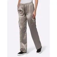 HEINE Satin-Hose in taupe | Gr.: 48