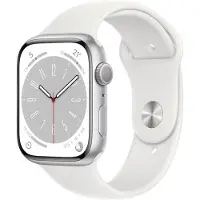 Apple Watch Series 8 OLED 41 mm Digital 352 x 430 Pixel Touchscreen Silber WLAN GPS