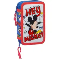 Disney Mickey gefülltes Federmäppchen, 2 Etagen