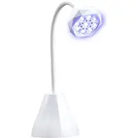 Aibecy Desktop-Nagellampe, Mini-Lichttherapielampe, Nagelverlaengerungskleber, Backlampe, Nagelkleber, schnelltrocknende UV-Haertungslampe, verstellbarer Schlauch