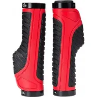 RockBros Griffe ergonomische Fahrradgriffe Ø 22mm rot