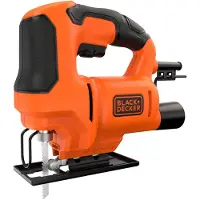 Black & Decker Kabelgebundene Stichsäge - BLACK+DECKER - BES603-QS - 400 W - 18 mm Hub - Mit Sägeblatt