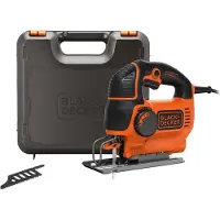 Black & Decker KS901PEK-QS, Oberer Griff, Schwarz, Orange, AC, 620 W