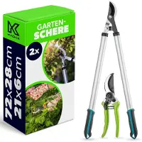 Kadax Astschere für Garten, Hecke, Strauch, Schere, manuell, stark