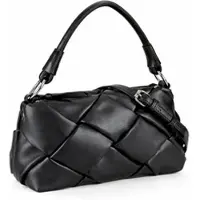 Collezione alessandro Schultertasche Giorgia Elegante Flechttasche mit Trageriemen von