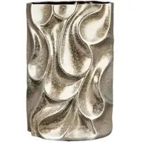 Gilde Vase "Relief" in Gold - (B)24 x (H)37 x (T)14 cm | Gr.: onesize