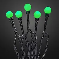 Hellum Lichterkette LED Kugel grün 20 LEDs Deko Innen Beleuchtung Party Geburtstag
