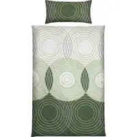 Redbest Renforcé Bettwäsche in oliv | Gr.: 200x200 (2x 80x80 cm)