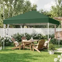 Hawthyhome Faltpavillon 3x3m Wasserdicht Stabil Winterfest mit Tragetasche Pop Up Pavillon Höhenverstellbar Partyzelt Gartenpavillon , Grün